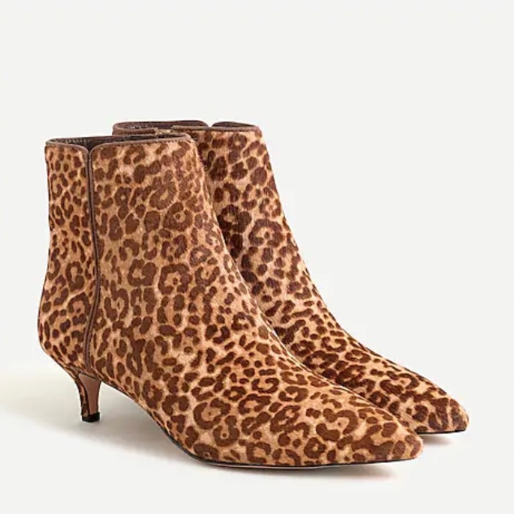 J. Crew NWT Fiona Kitten-Heel Ankle‎ Boots
